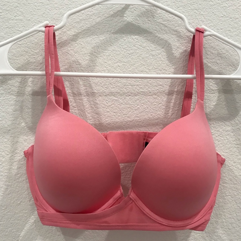 Pink VS padded bra